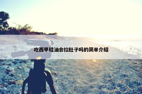 吃西甲硅油会拉肚子吗的简单介绍