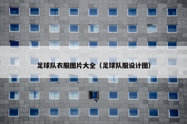 足球队衣服图片大全（足球队服设计图）